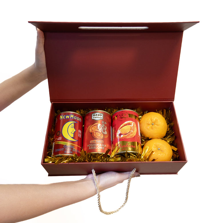 金骏呈祥 Golden Steeds of Prosperity – Oranges & Goodies Hamper