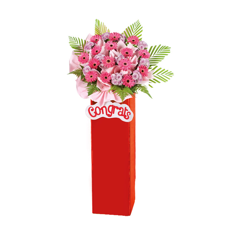 GA06 - Congratulatory Flower Stand - Harmonious Unity