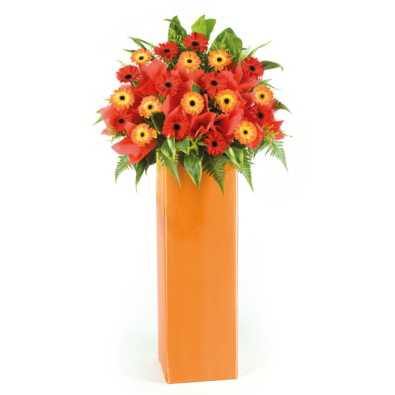 GA09 - Congratulatory Flower Stand - Jubilant Dawn