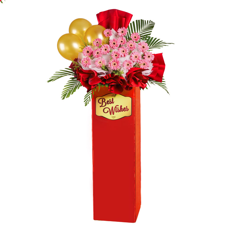 Congratulatory Flower Stand - Commendation
