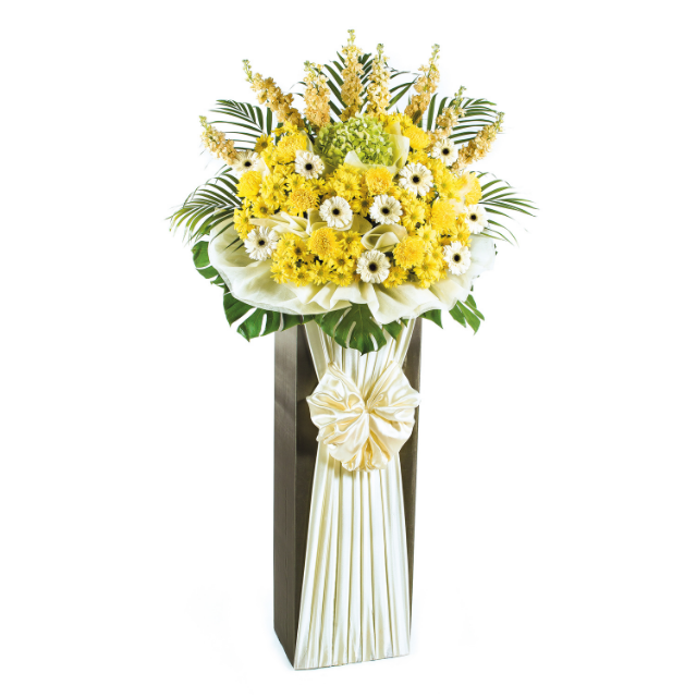 Sympathy Flower Stand - Warm Memories