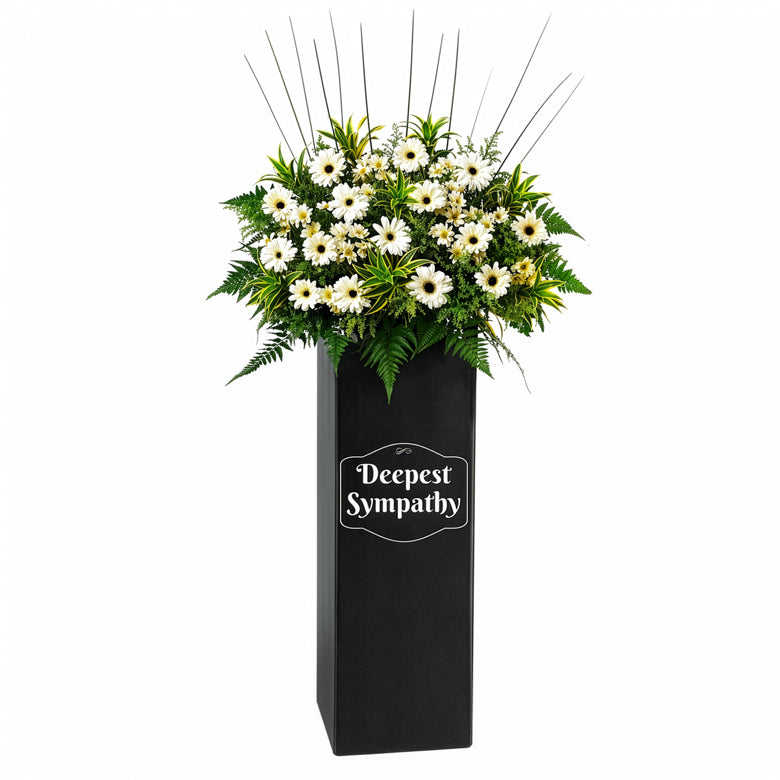 HA09 - Sympathy Flower Stand - Shooting Stars