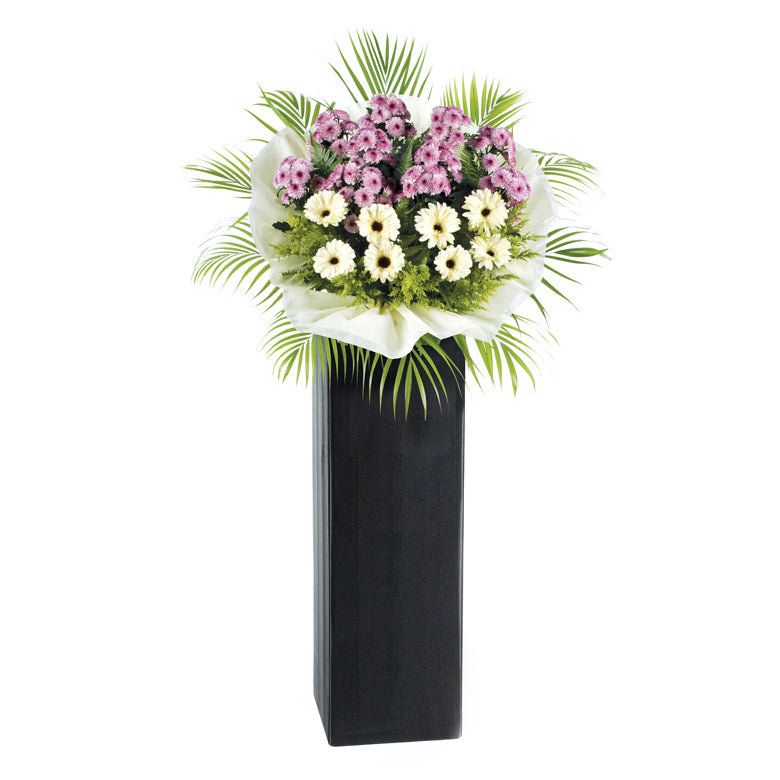 Sympathy Flower Stand - Never Forgotten