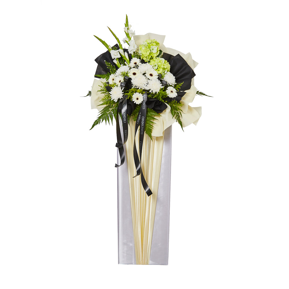 Sympathy Flower Stand - Beautiful Tribute
