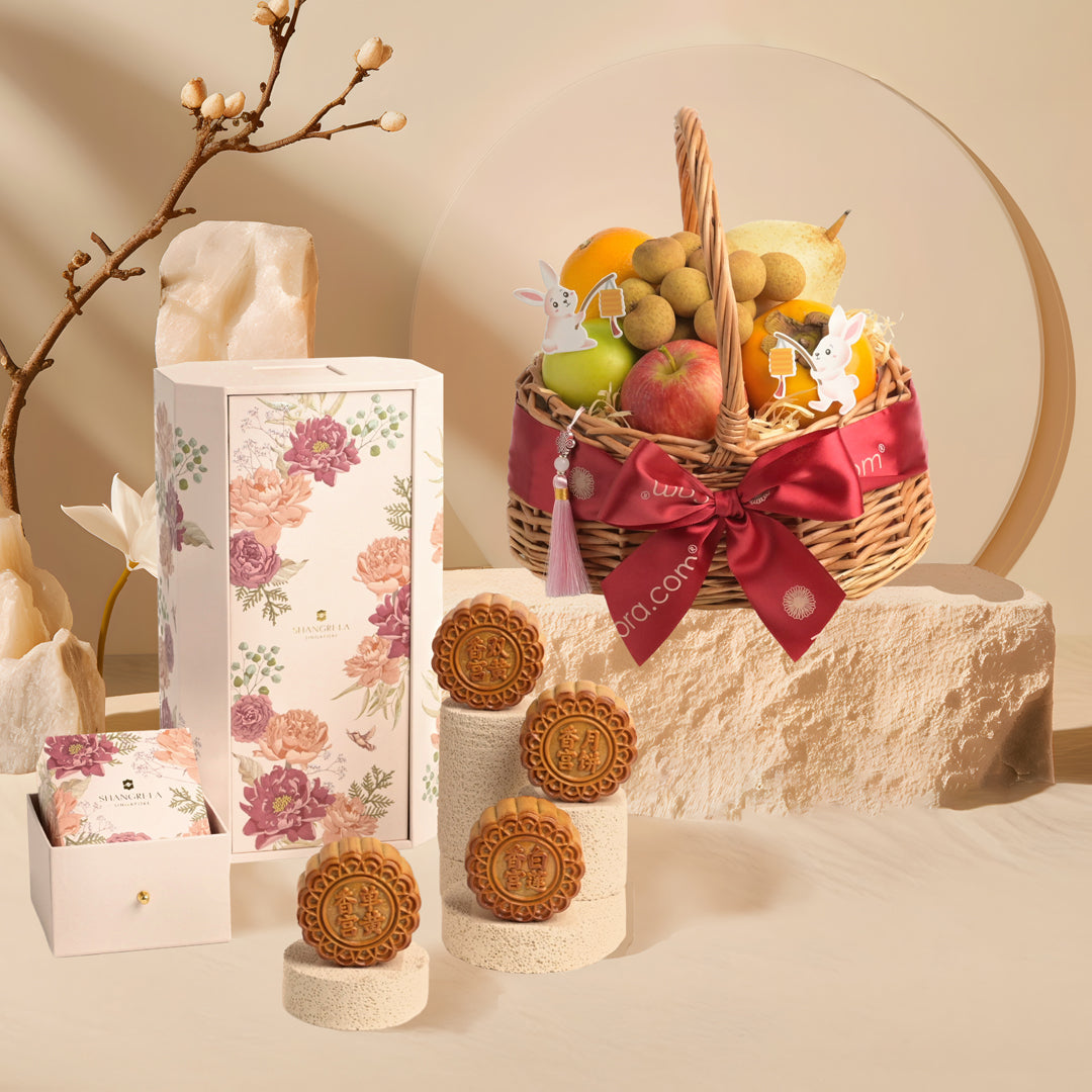Fruit Basket x Shangri-La Assorted Mooncake 4pcs Gift Set