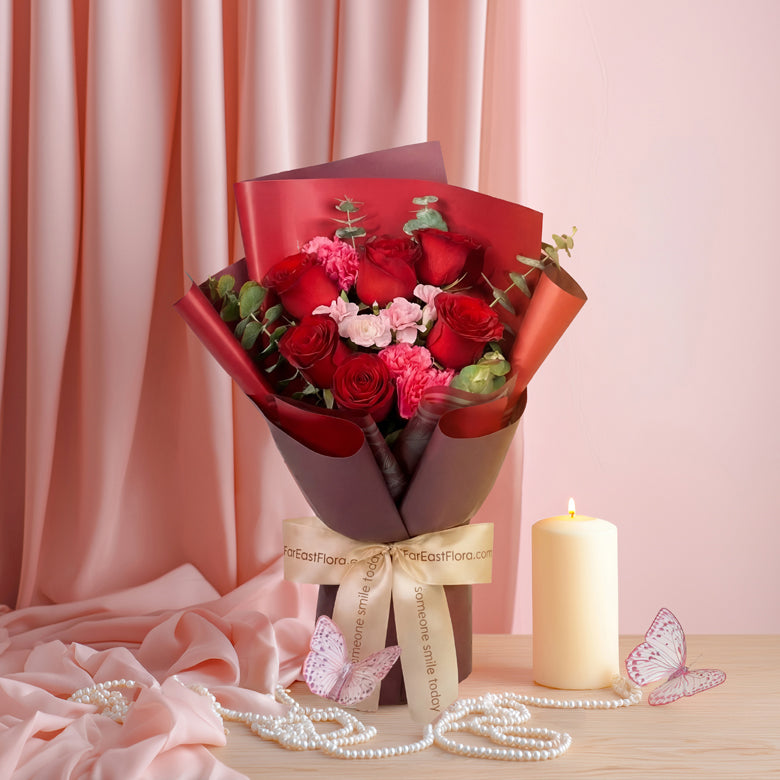 Enduring Love – Roses – Flower Bouquet