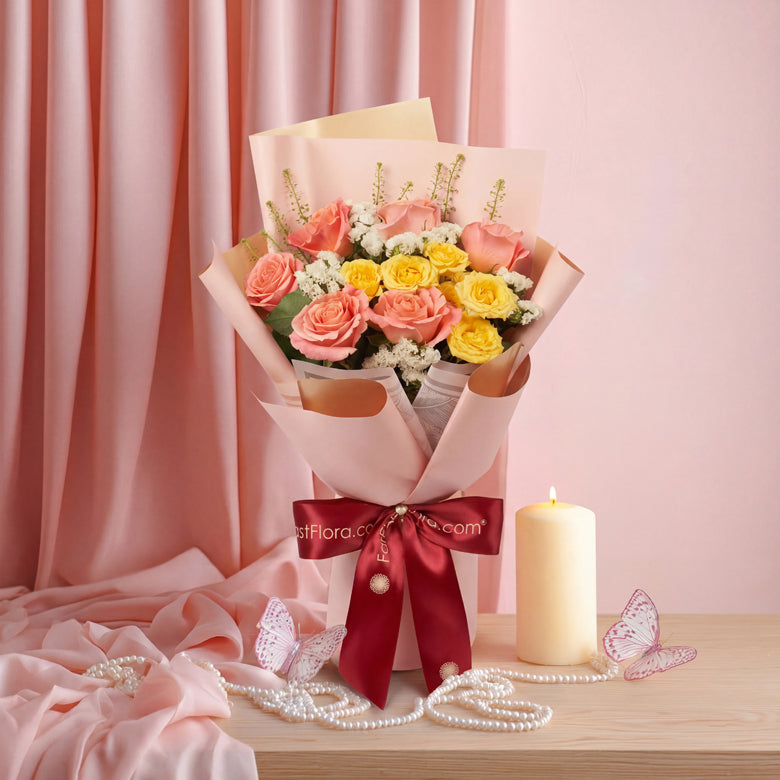 Graceful Appreciation – Roses – Flower Bouquet