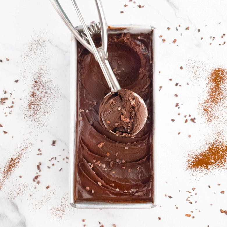 Flowers with Momolato Triple Blend Chocolate and Tiramisu Ice Cream Gelatos (Halal-certified)