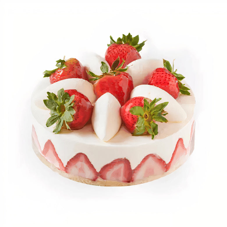 Flowers with Shangri-La Strawberry Shortcake