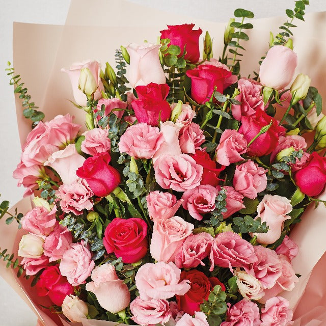 PB02 - Pink Sapphires - Giant Bouquet