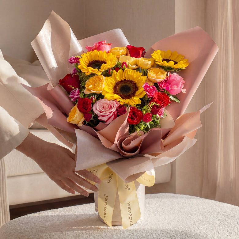 Harvest Sun — Flower Bouquet