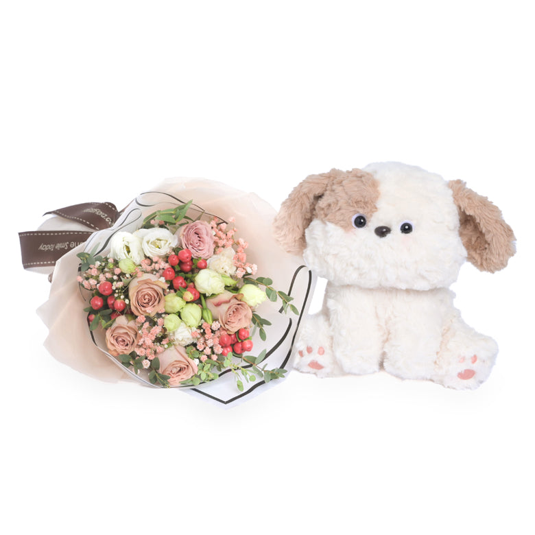 Puppy Love Posy