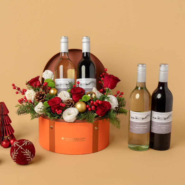 Festive Harmony Duo – Christmas Wine Hamper