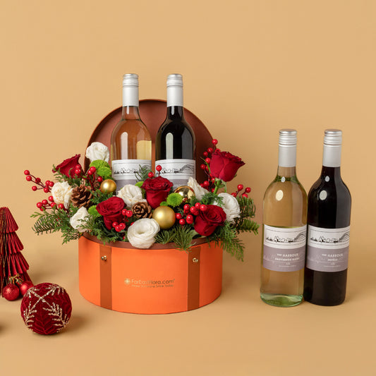 Festive Harmony Duo – Christmas Wine Hamper