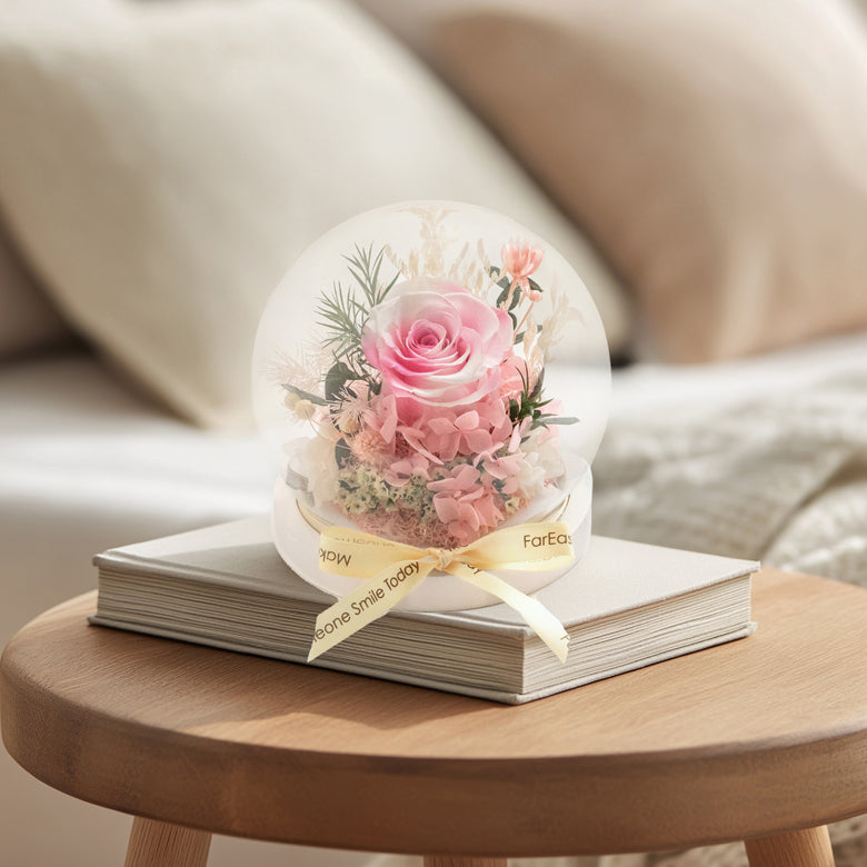 Rosy Whispers - Preserved Rose