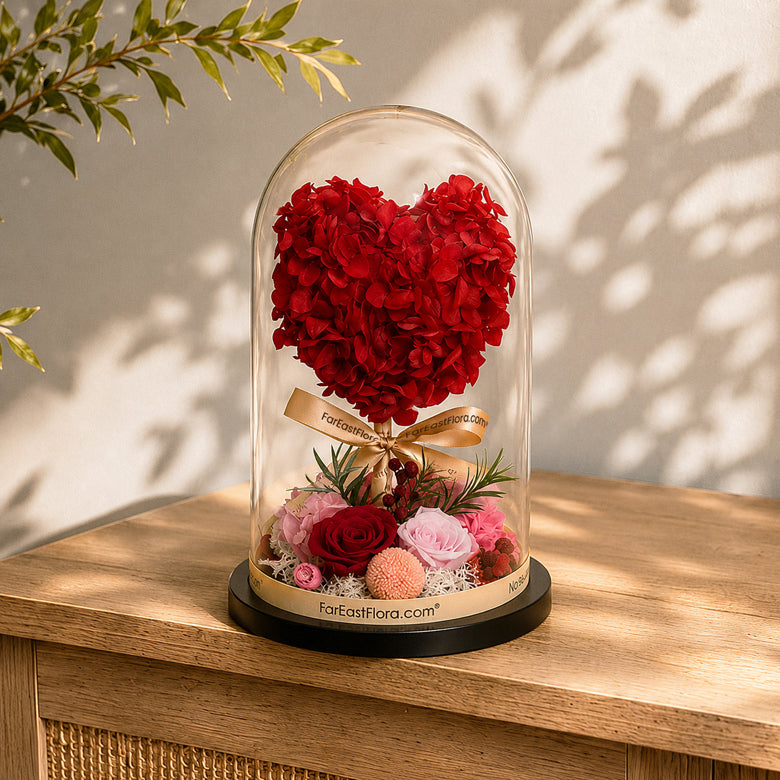 Ruby Devotion – Preserved Flowers