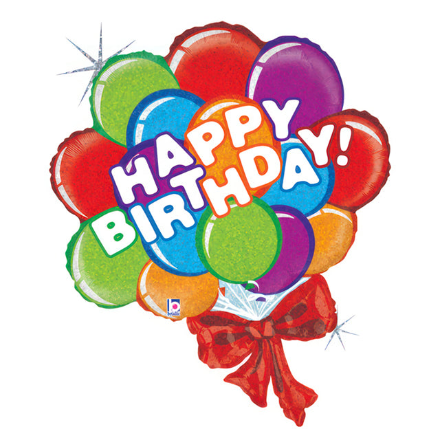 29" SHP Balloon Bow Birthday