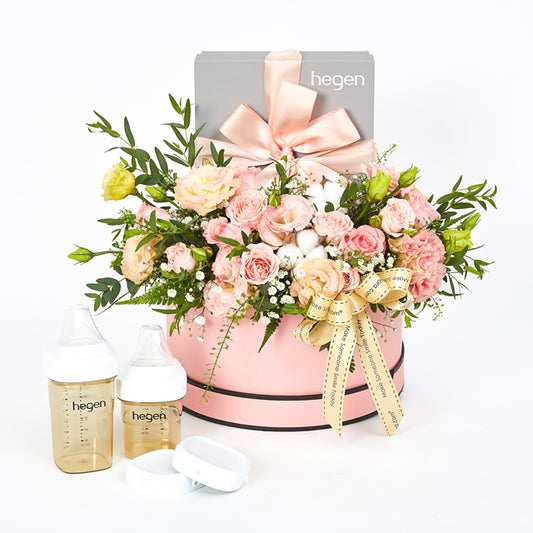 Hegen Starter Kit Baby Hamper (Girl)