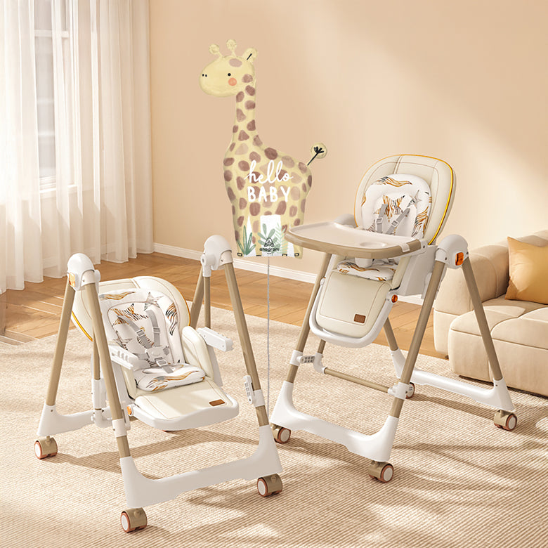 Lucky Baby Viner Swing & Highchair – Khaki