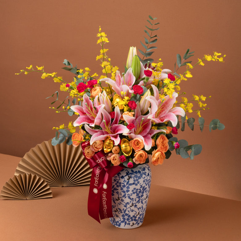 喜庆丰盛 Blossom Sonata – Table Flower