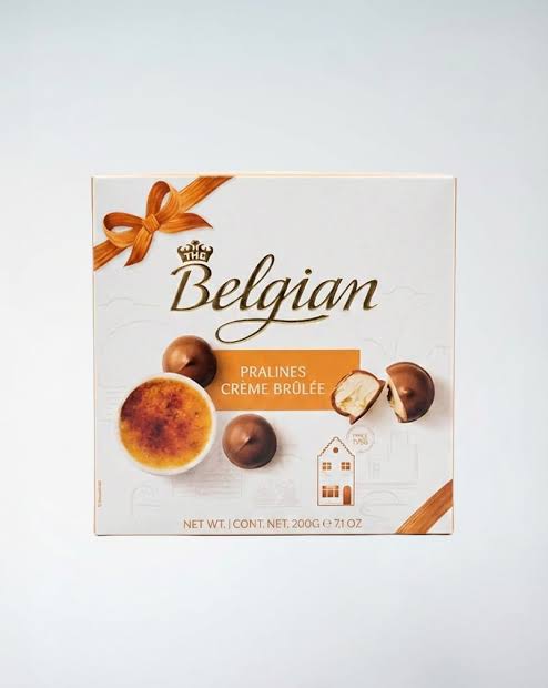 The Belgian Crème Brûlée Pralines 200g
