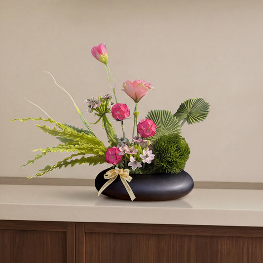 Enduring Rose - Artificial Flowers Arrangement