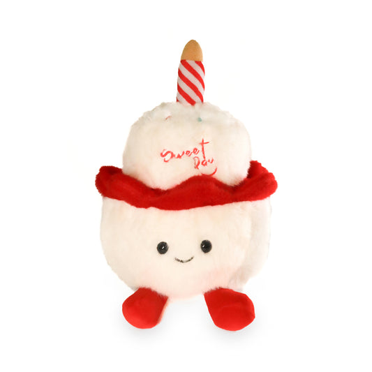 Birthday Cake with Candle Plush