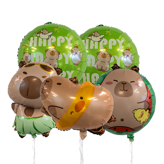 Capybara Balloon Set
