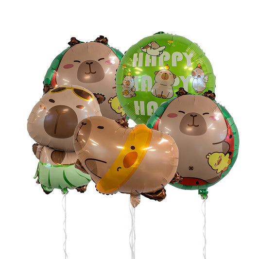 Capybara Balloon Set