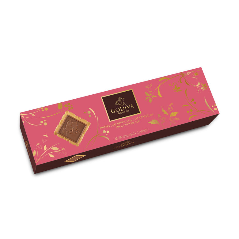 Godiva Prestige Milk Chocolate Biscuits 12pcs