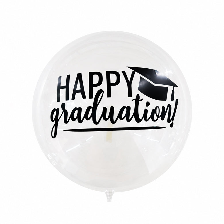 20" Bobo Balloon — Happy Graduation