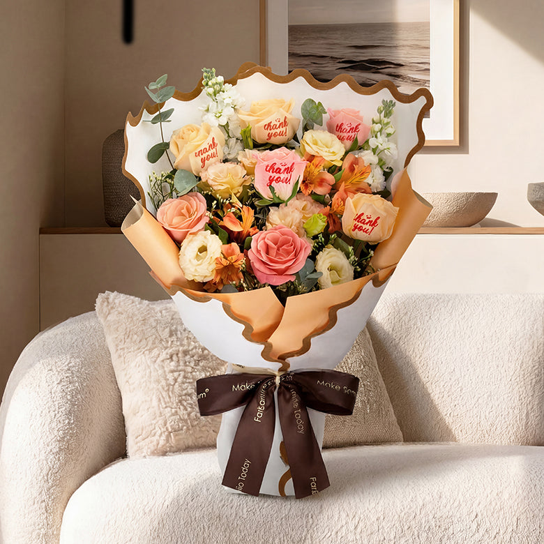 Thank You – Flower Memo