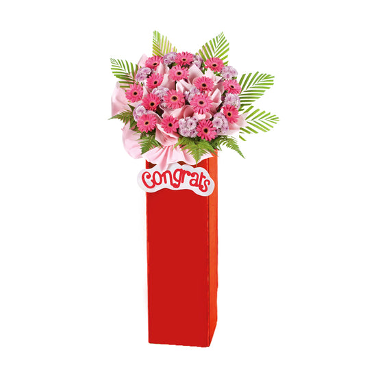 GA06 - Congratulatory Flower Stand - Harmonious Unity