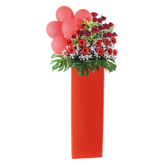Congratulatory Flower Stand - Perennial Success