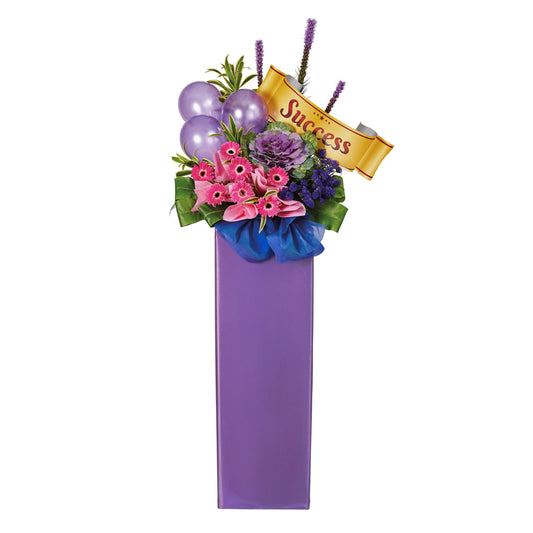 Congratulatory Flower Stand - Soaring Success