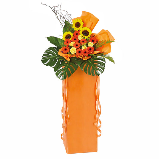 GC02 - Congratulatory Flower Stand - Sunny Achievements