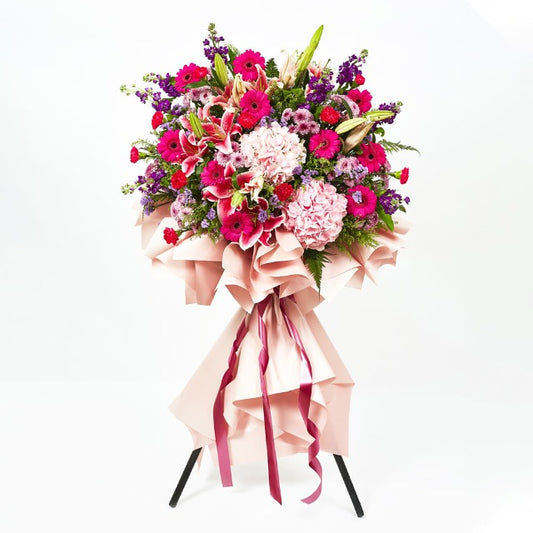 Congratulatory Flower Stand - Lush Returns