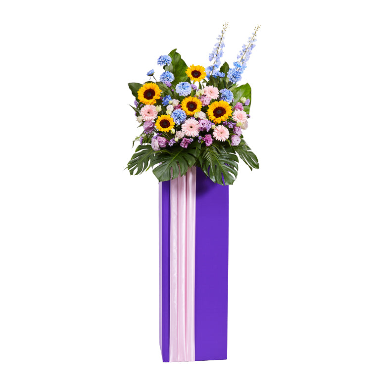 Congratulatory Flower Stand - Bright Horizon