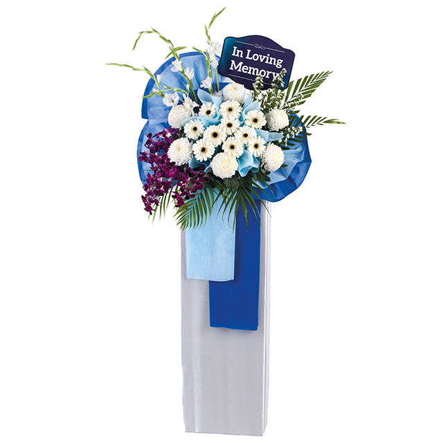 Sympathy Flower Stand - Never-Ending Friendship