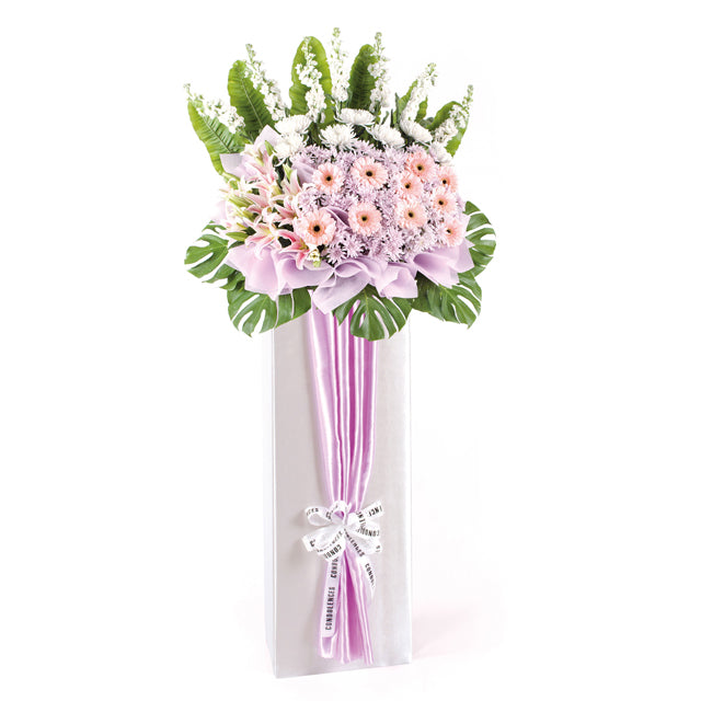 Sympathy Flower Stand - Heart Of Memory
