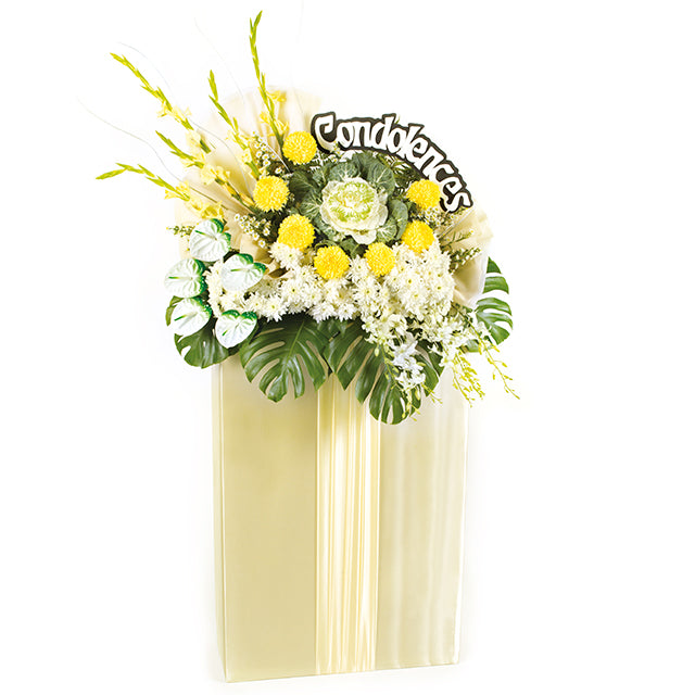 Sympathy Flower Stand - Heavenly Return