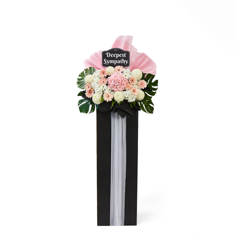 Sympathy Flower Stand - Serene Journey