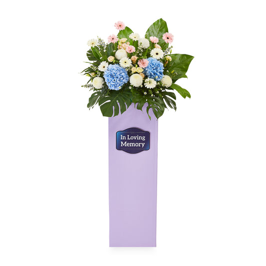 Sympathy Flower Stand – Peaceful Memories