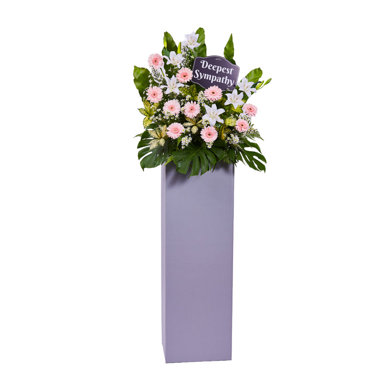 Sympathy Flower Stand - Gentle Tribute