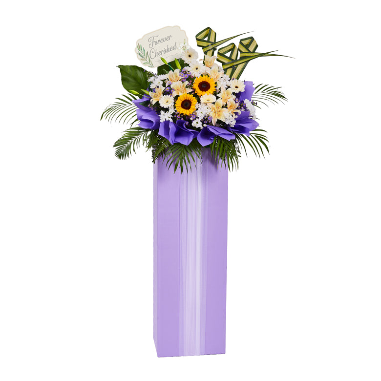 Sympathy Flower Stand - Forever Cherished