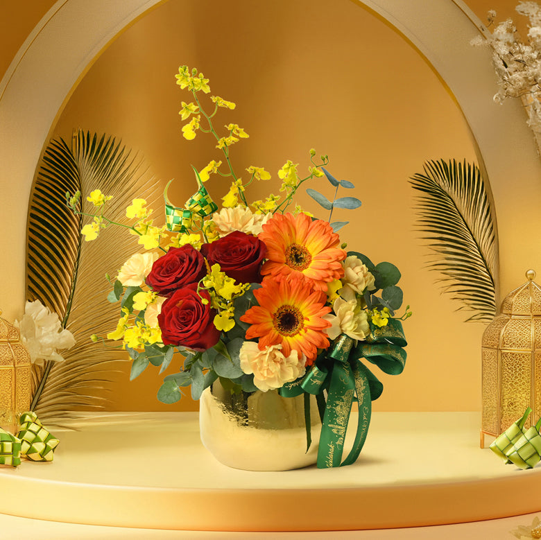 Seri Syawal Blooms – Raya Flower Arrangement