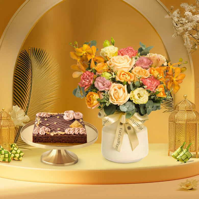 Cahaya Manis – Raya Gift Set with Annabella Patisserie Cake