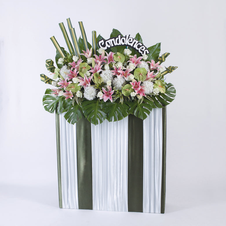 Sympathy Flower Stand - Everlasting Affection