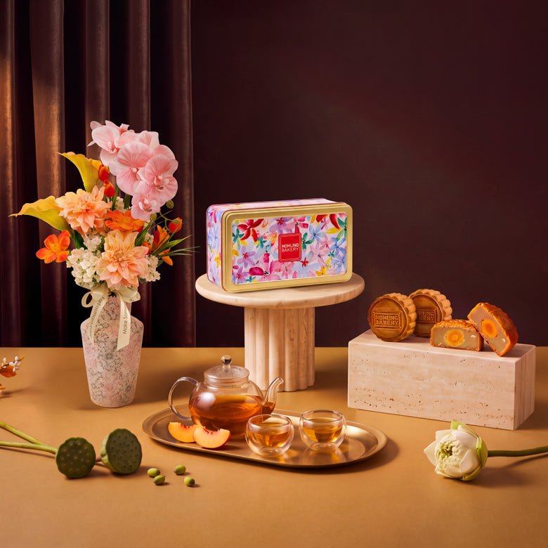 Autumn Joy x Mdm Ling Bakery Traditional Baked Mooncakes 2pcs Gift Set (Halal-certified)