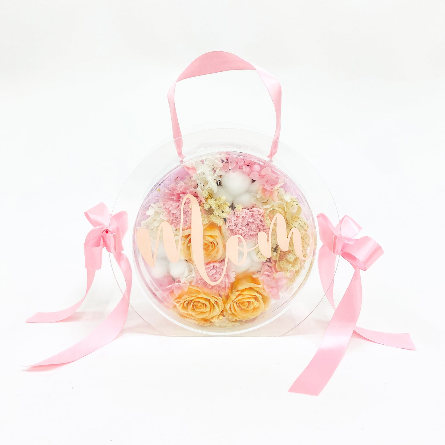 Always Thinking Of You - Preserved Roses and Carnations